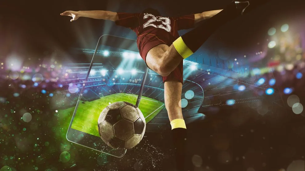 Tampilan visual olahraga dan pertandingan untuk lobi mobile PAUS4D